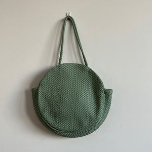 Circle Woven Purse